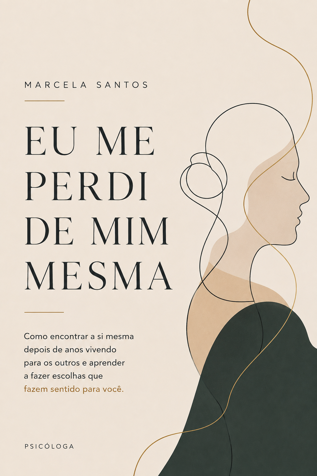 Capa do eBook Eu Me Perdi de Mim Mesma, sobre reconexão e autoconhecimento na vida da mulher
